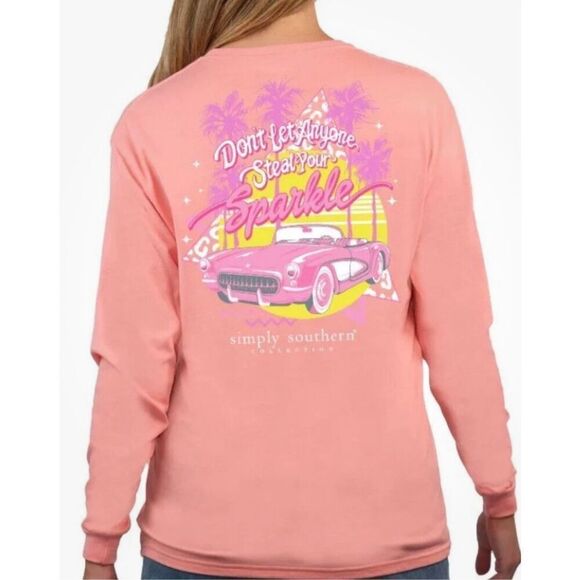 SIMPLY SOUTHERN MEDIUM “DON’T LET ANYONE STEAL YOUR SPARKLE” Short Sleeve T-SHIR - Picture 8 of 8